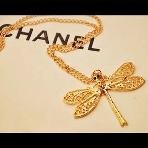 Game of Thrones Inspired Dragonfly Necklace NWT
